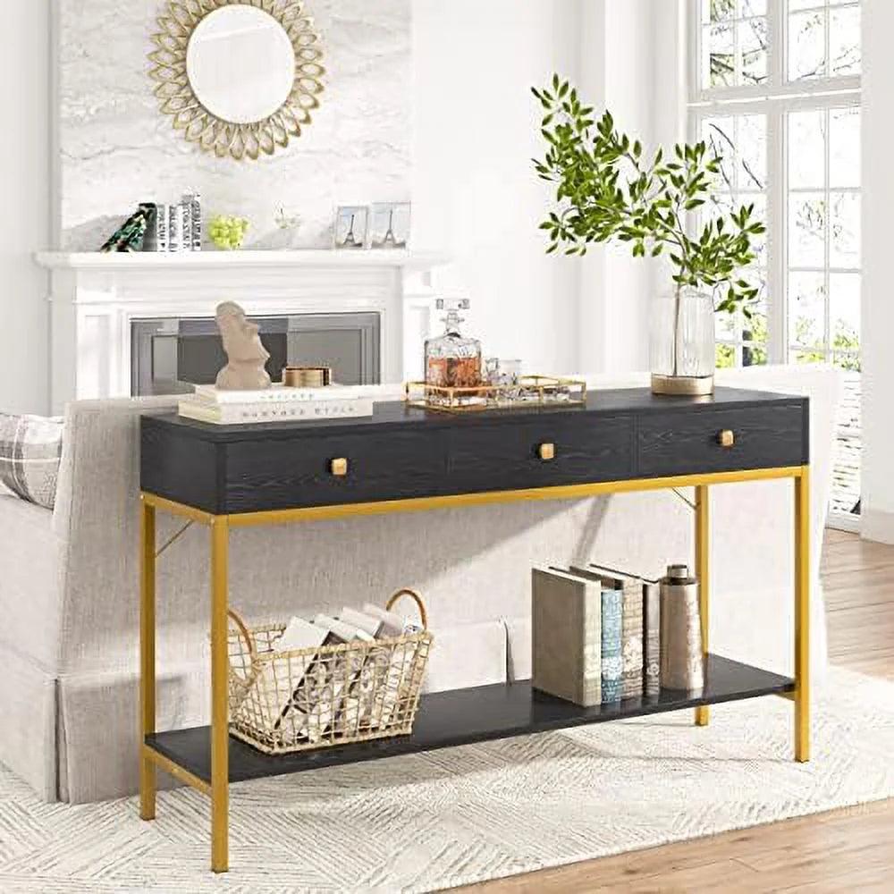 Console Table with Drawers and Shelves W393598