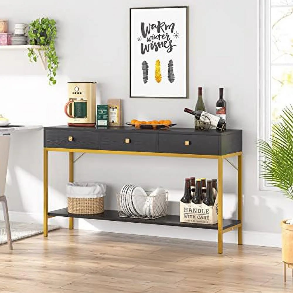 Console Table with Drawers and Shelves W393598