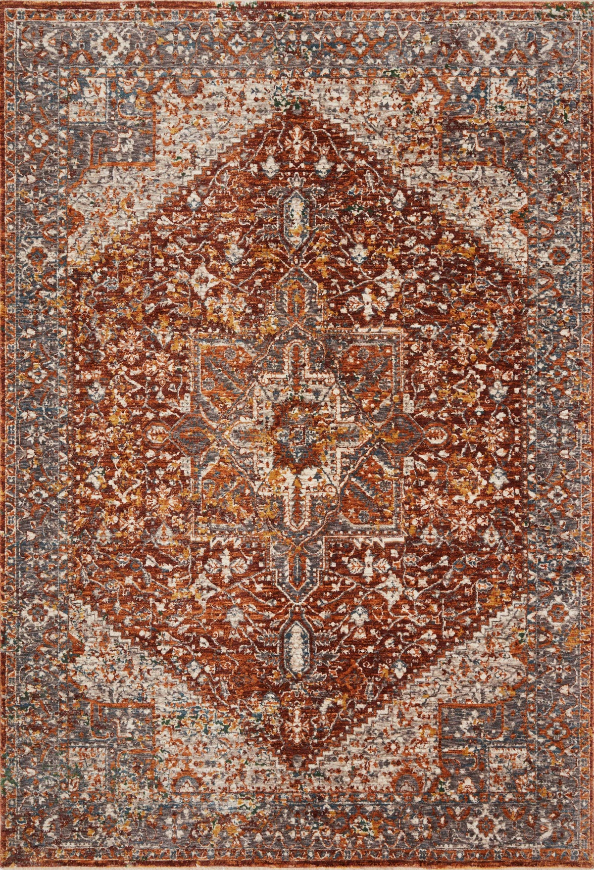 Rust Multi 11'6 x 15'7 Rug P901