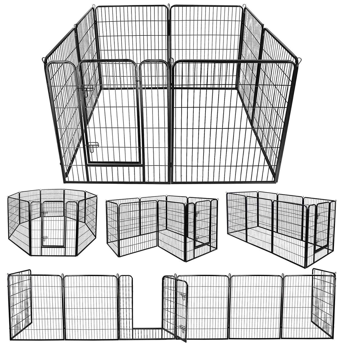 Foldable Metal Exercise Pen & Pet Playpen N90647
