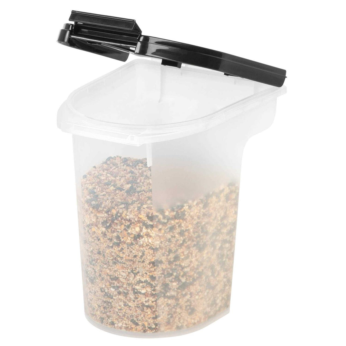 Black Airtight Pet Food Storage Container W9902