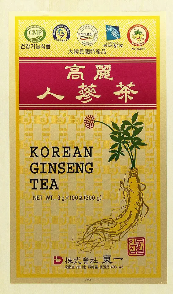Korean Ginseng Tea 3 g x 100 pacotes J9373
