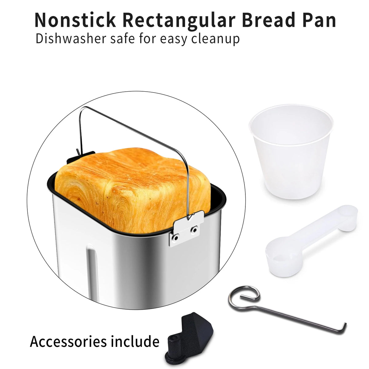 25 in 1 Stainless Steel Bread Maker B657769