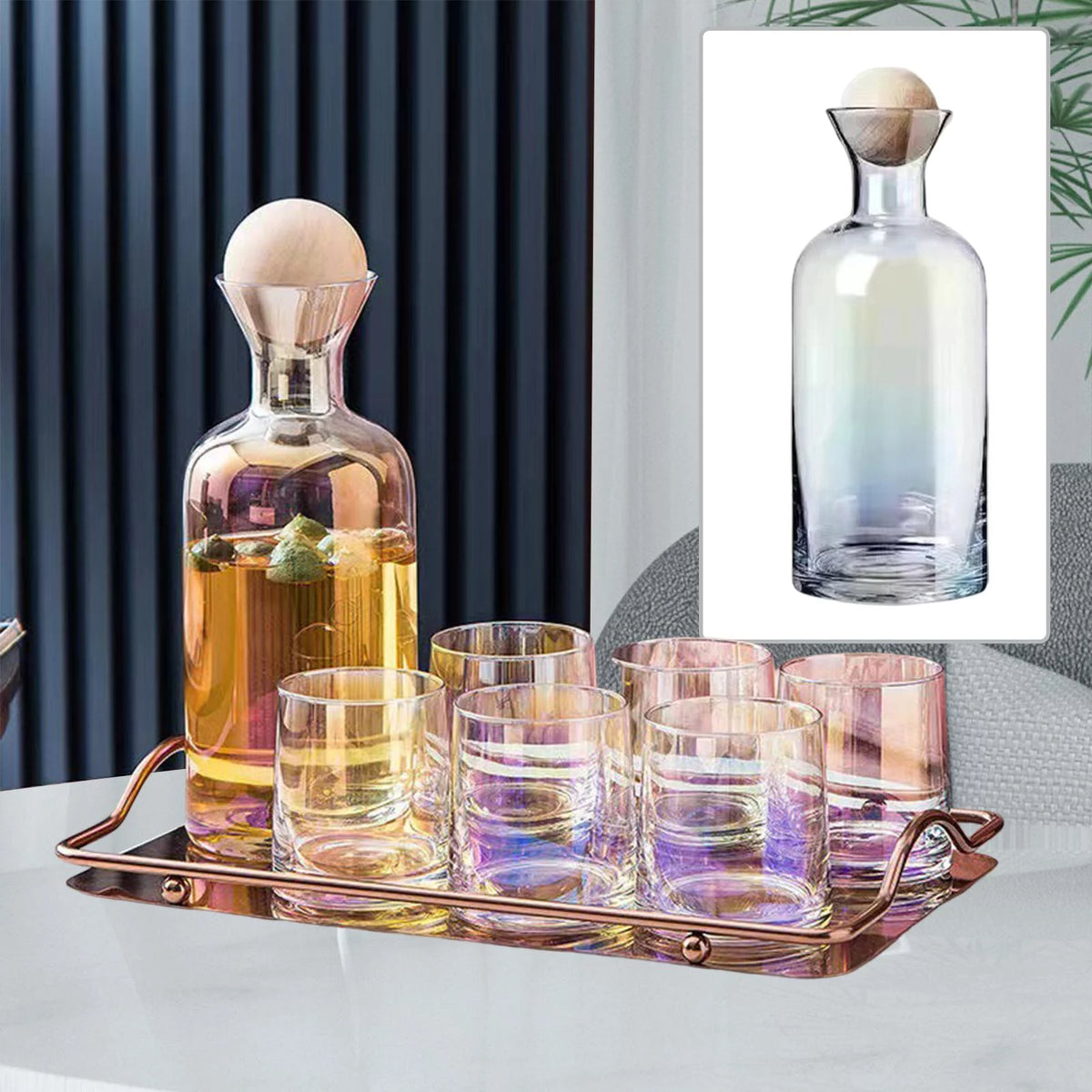 1200ml Glass Water Pitcher F444662