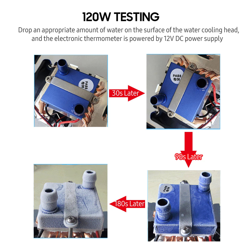 120W Semiconductor Refrigeration Aquarium Chiller for 30 Liters F1287
