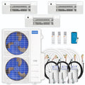 42,000 BTU 3 Zone Ceiling Cassette Ductless Air Conditioner and Heat Pump Z737